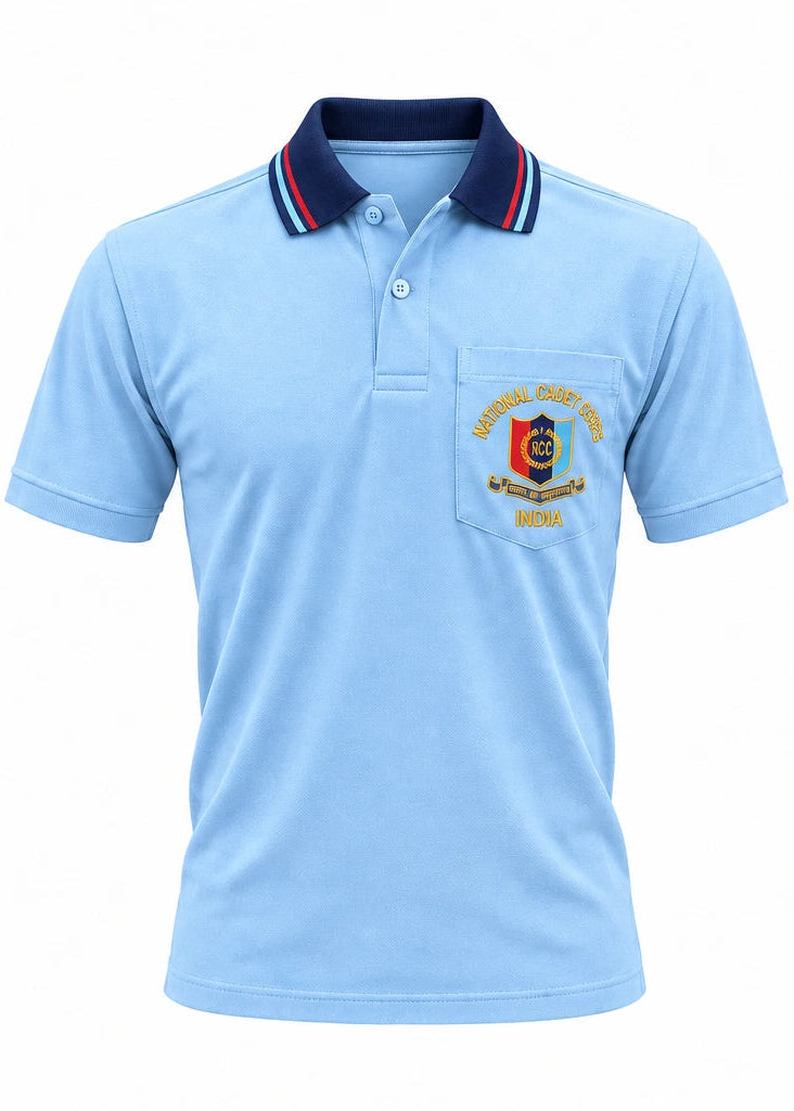 NCC TSHIRT SKY BLUE / AIRFORCE BLUE