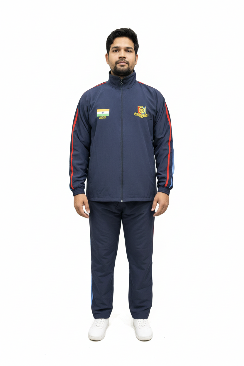 NCC Navy Blue Tracksuit – Official National Cadet Corps (ADV) THE ADVENTURE HUT
