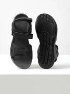 Mens Cruizer Outdoor Open Toe Sandals (52006-Black) - The Adventure Hut