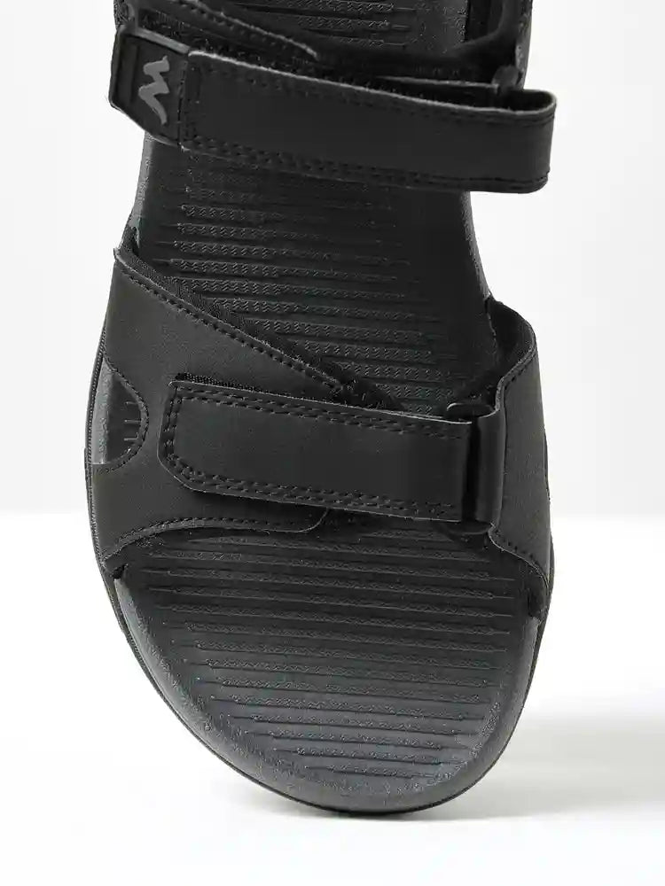Mens Cruizer Outdoor Open Toe Sandals (52006-Black) - The Adventure Hut