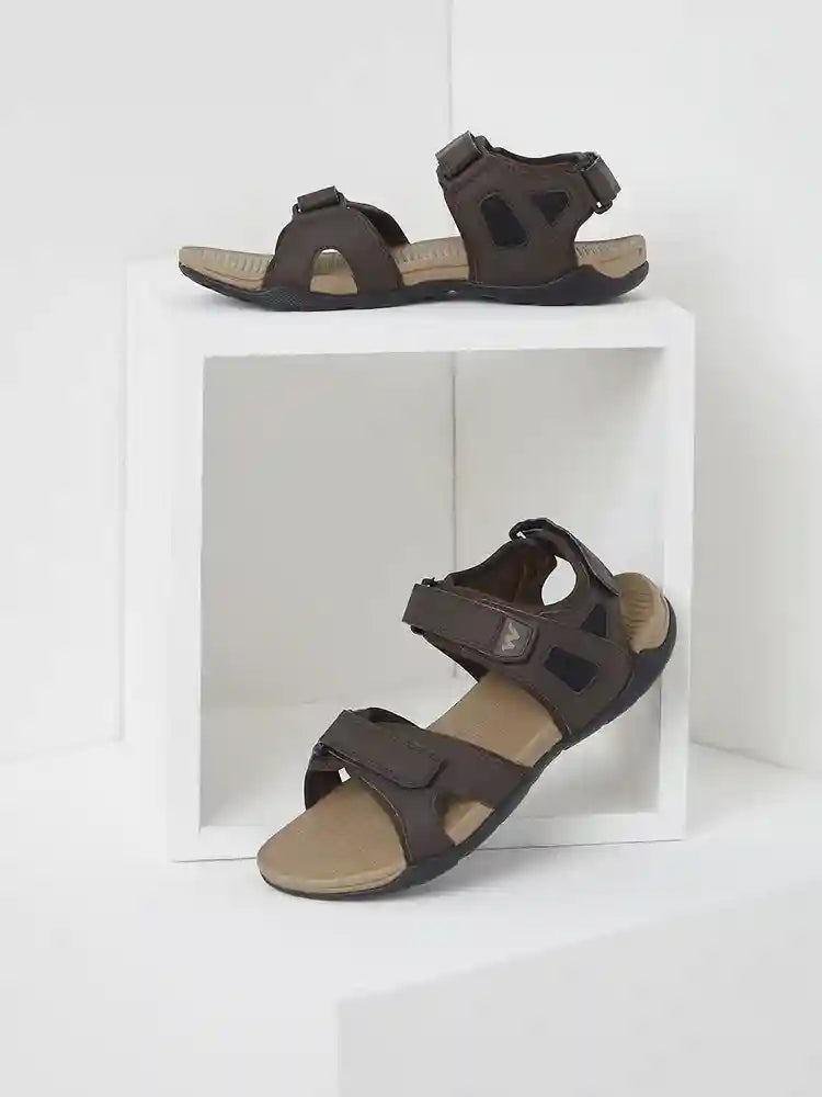 Mens Cruizer Outdoor Open Toe Sandals (52006-Brown) - The Adventure Hut