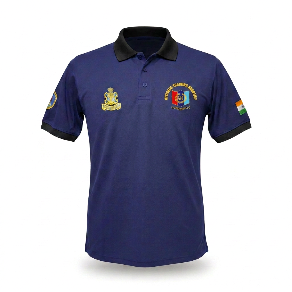 Navy NCC T-Shirt OTA – Cadet Training Tee