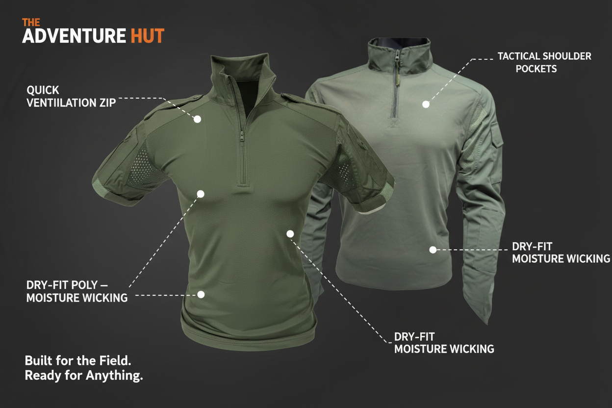 Premium Army Combat Shirts Hero Banner