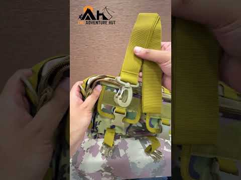Shoulder & Waist Bag with USB Port – Camouflage MOLLE | The