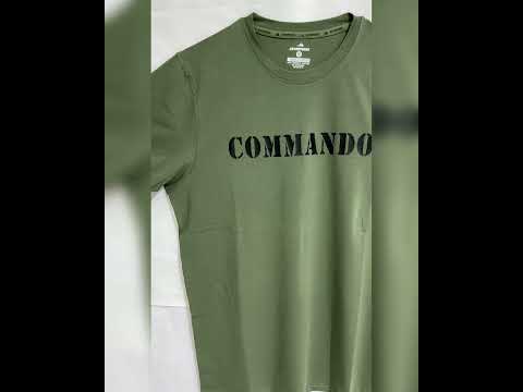 ADVENTURE HUT GREEN COMMANDO DRY COOL TEC T-SHIRT