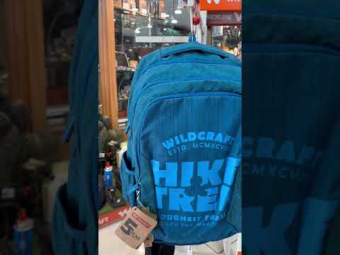 Wildcraft Blaze 45L Blue Backpack with Rain Cover(12953) (Blue)