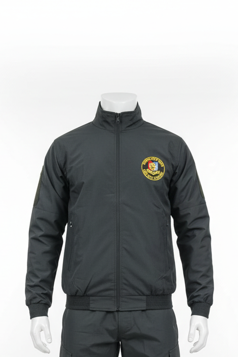 NCC NATION FIRST BLACK TACTICAL TRACKSUIT WITH OLIVE GREEN STRIPES