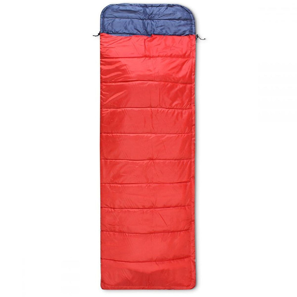 Sleeping Bag Camp Lite +8°C + 20°C (Red - Grey) - The Adventure Hut