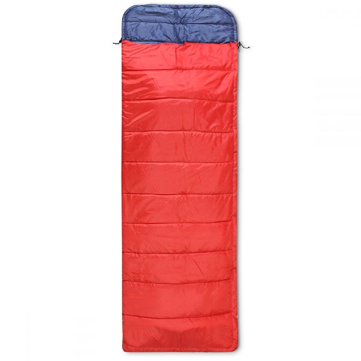 Sleeping Bag Camp Lite +8°C + 20°C (Red - Grey) - The Adventure Hut