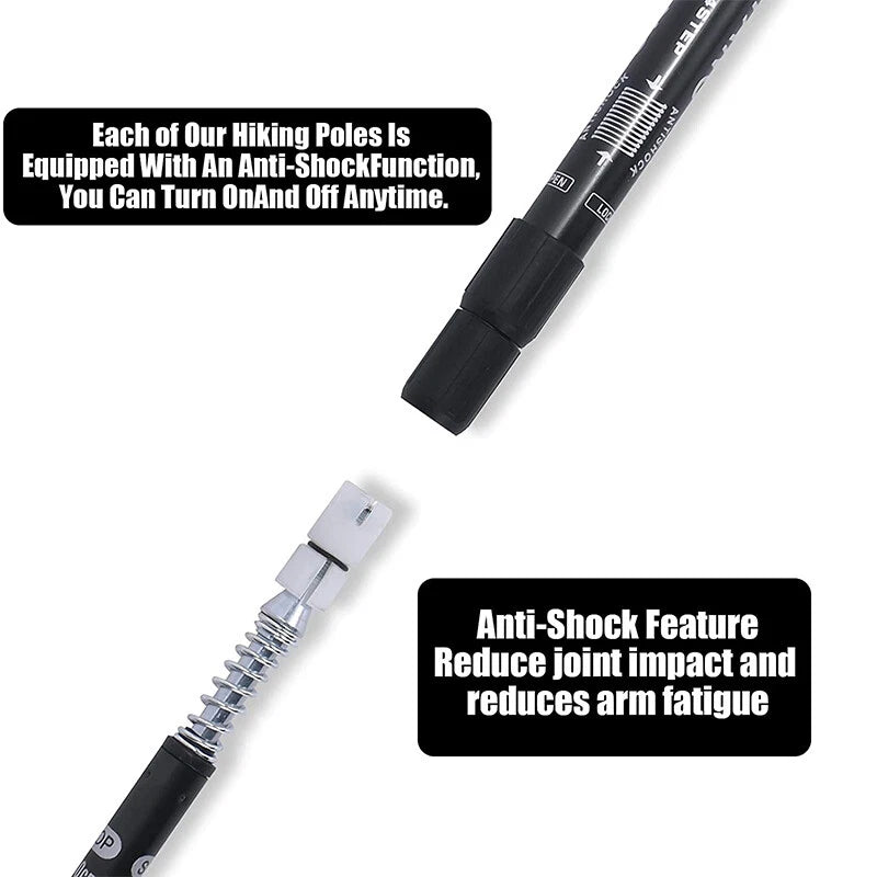 Adjustable Trekking Stick – Lightweight Hiking & Walking Pole for Outdoor Adventures (TK-4964)