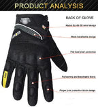 Outdoor Riding Gloves Touch Screen Full Finger (M) - The Adventure Hut
