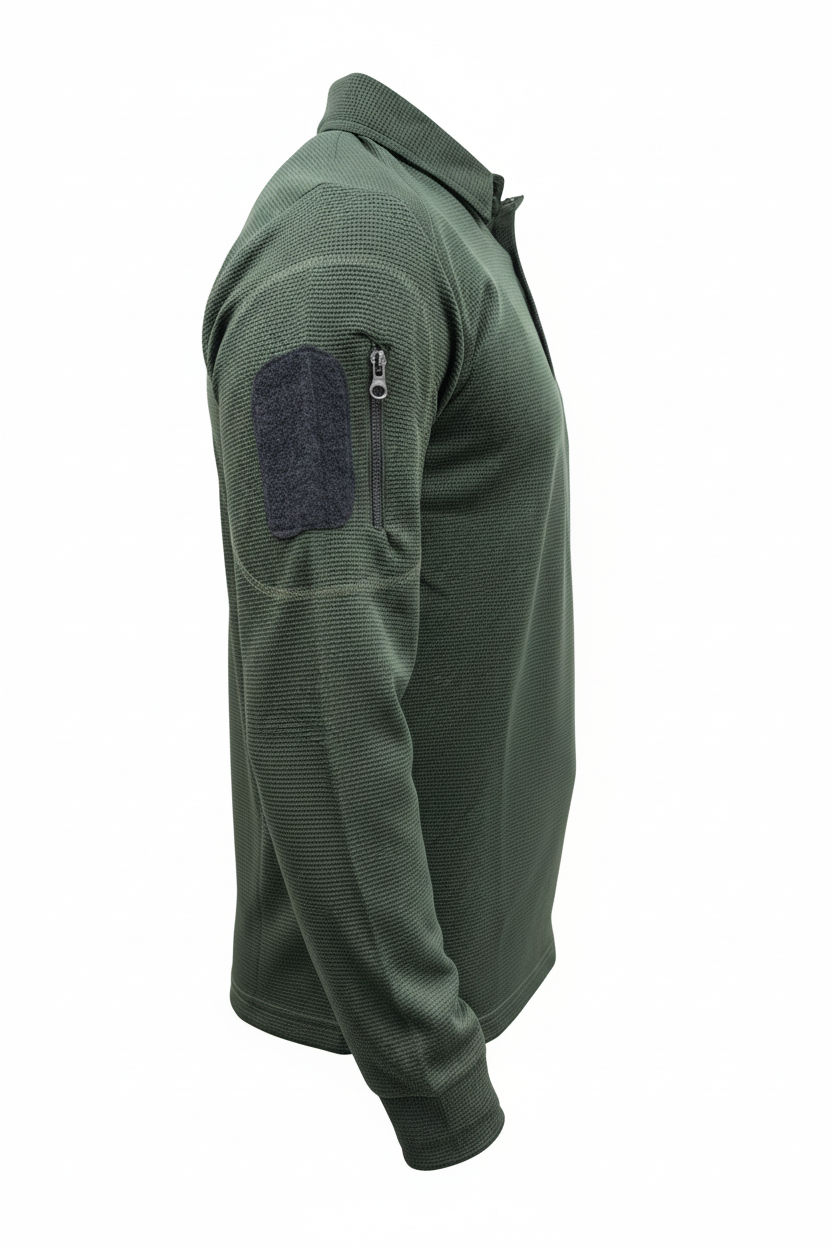 Side View with Sleeve Pocket