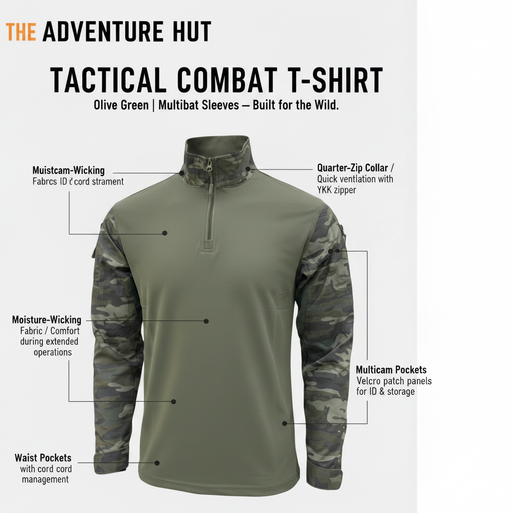 Tactical Combat T-Shirt – 1:1 Product Page