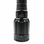 Tactical Flashlight Side View White BG
