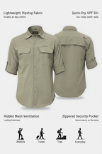 TAH AeroFlex Cargo Shirt – Feature