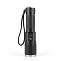 COBA CB-X8 Rechargeable Tactical Flashlight with Laser & Digital Power Display - The Adventure Hut