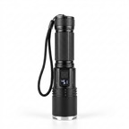 COBA CB-X8 Rechargeable Tactical Flashlight with Laser & Digital Power Display - The Adventure Hut