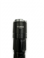 COBA CB-X8 Rechargeable Tactical Flashlight with Laser & Digital Power Display - The Adventure Hut