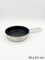 Camping Cookware Set – SUS304 Stainless Steel with Carry Bag HIGH QUALITY