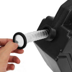 5L Portable Black Fuel Gas Can – Durable Petrol Container for Outdoor, Camping & Emergency Use (Black) - The Adventure Hut