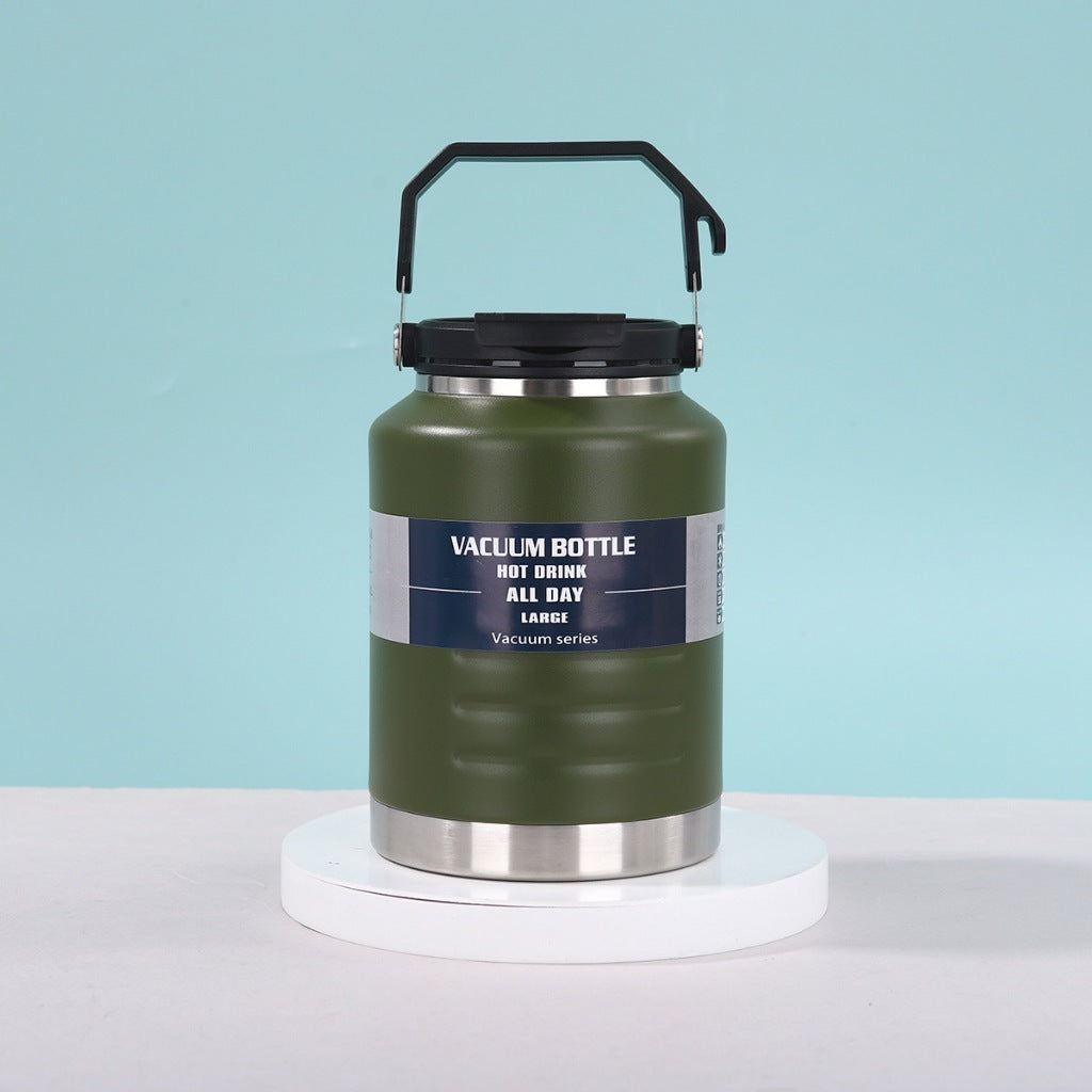 Insulated  Thermosteel Water Bottles for Travel, Home, Office, School, Gym Hot and Cold, Sipper Bottle (Green)