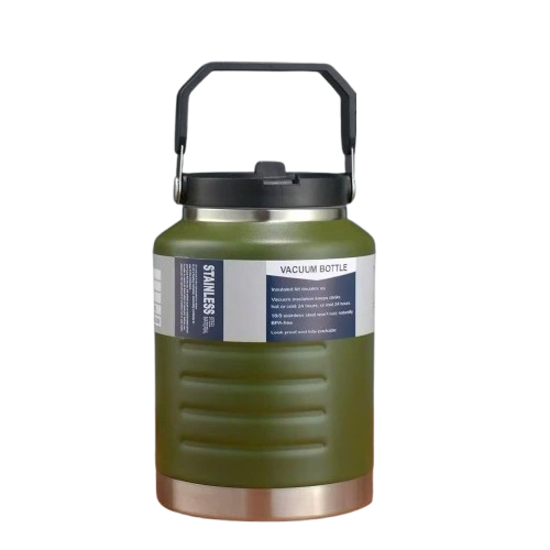 Insulated  Thermosteel Water Bottles for Travel, Home, Office, School, Gym Hot and Cold, Sipper Bottle (Green)